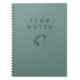 Team Notizen - American Football Notizblock