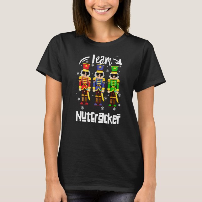 Team Nutcracker Christmas Nutcracker Xmas Boy & Gi T-Shirt (Vorderseite)