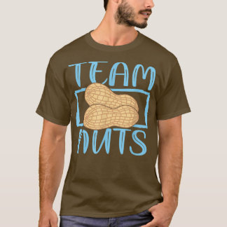 Team Nuts Funny Matching Party Baby Boy Gender Rev T-Shirt