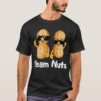 Team Nuts Gender Reveal Party Team Boy T-Shirt