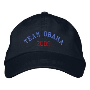 Team Obama 2009 Bestickte Kappe