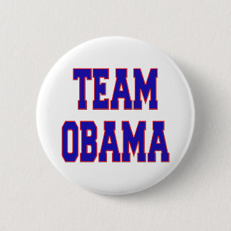 TEAM OBAMA BUTTON
