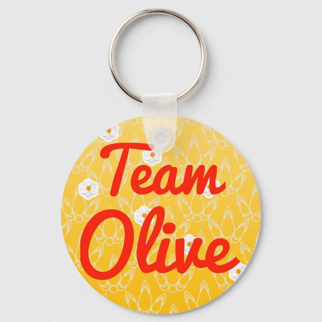 Team Olive Schlüsselanhänger (Vorderseite)