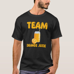 Team Orange Juice Apparel Orange T-Shirt