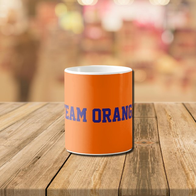Team Orange Kaffeetasse (Von Creator hochgeladen)