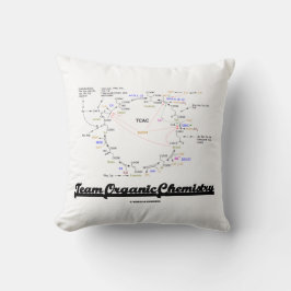 Team Organic Chemistry Krebs Cycle TCAC Kissen