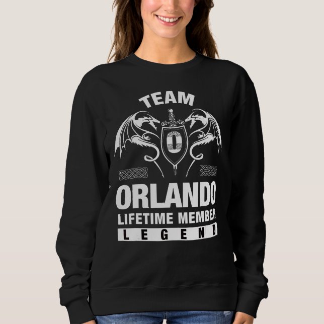 Team Orlando Lifetime Mitglied Sweatshirt (Vorderseite)