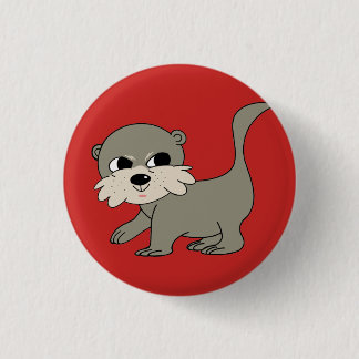 Team-Otterknopf - Rot Button