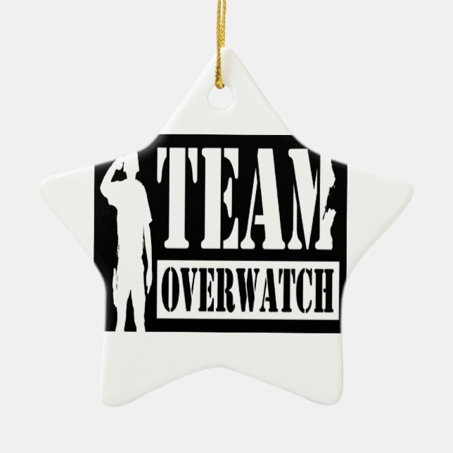 Team Overwatch Keramikornament (Vorne)