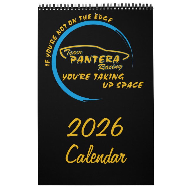 Team Pantera Racing - 2026 Calendar Kalender (Titelbild)