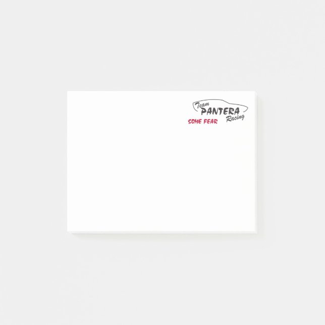 Team Pantera Racing Post-it® Notes Post-it Klebezettel (Vorderseite)