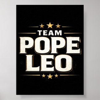 Team Papst Leo Druckbar Digitaler Download Poster