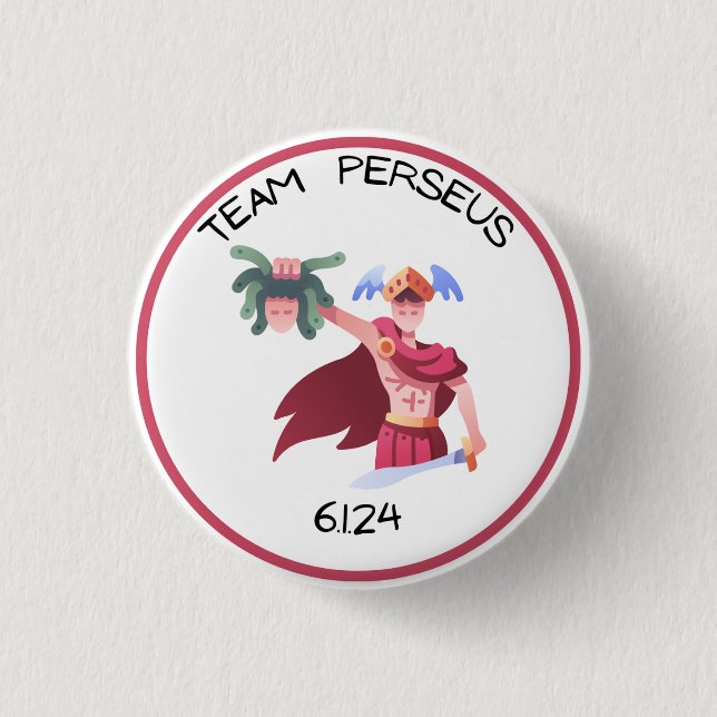 Team Perseus Button (Vorderseite)