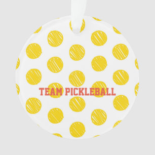 TEAM PICKLEBALL Moderne Sportzentren Ornament