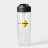 TEAM PICKLEBALL Sportgelber Ball Spaß
