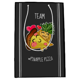 Team Pinapple Pizza Mittlere Geschenktüte