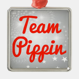 Team-Pippinapfel Ornament Aus Metall