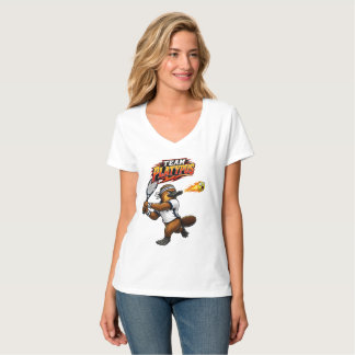 Team Platypus Tennis Socken T-Shirt