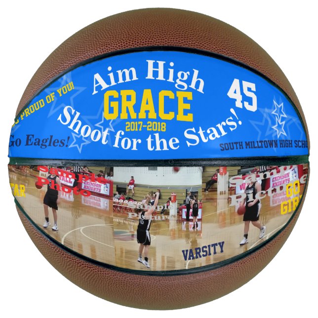 Team Player aktualisiert drei Basketball-Fotos Basketball (Vorderseite)