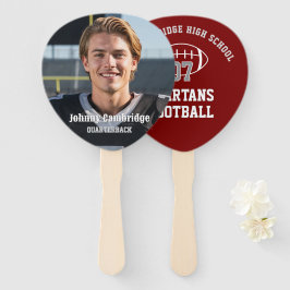 Team Player Head on a Stick | Set of 10 Fächer