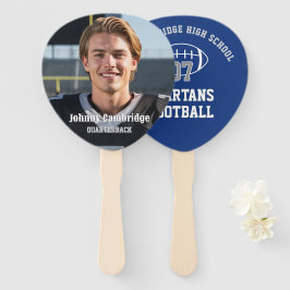Team Player Head on a Stick | Set of 10 Fächer
