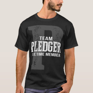 Team PLEDGER Lebenslanges Mitglied T-Shirt