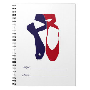 Team Pointe Ballet Americana Notizblock