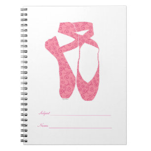 Team Pointe Ballet Candy Curls Notizblock