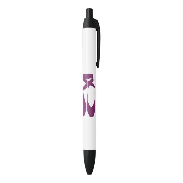 Team Pointe Ballet Orchid Kugelschreiber (Unterseite (Vertikal))