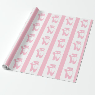 Team Pointe Ballet Pink Geschenkpapier