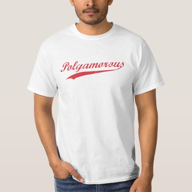 Team Polyamory Polyamorous und stolzes T-Shirt (Vorderseite)