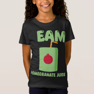 Team Pomegranate Juice Design Tropical Food T-Shirt