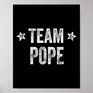 Team Pope - Nachname _ Pope Familienmitglied Nachn Poster