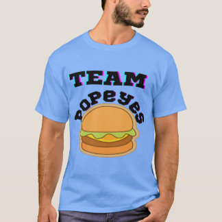 Team Popeyes Chicken Sandwich Geschenk T-Shirt