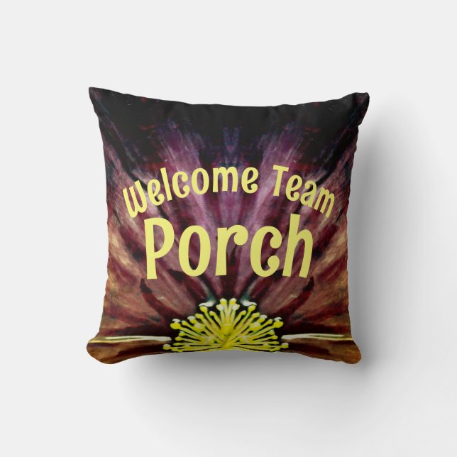 Team Porch / Establishment / Greenleaf / Kissen (Vorderseite)