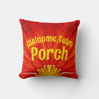 Team Porch / etabliert / 1974 / Throw Kissen