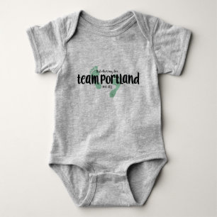 Team-Portland-Babykörper-Anzug Baby Strampler