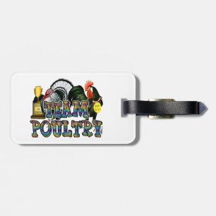 Team Poultry Gepäckanhänger
