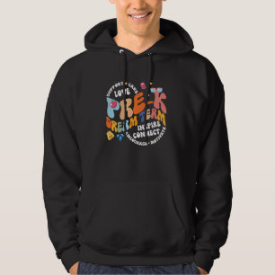 Team Pre-K Dream Back to School Lehrer Care Liebe Hoodie