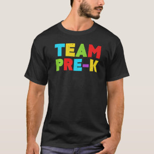 Team Pre K Lehrer Zurück zur Schule Lehrer T-Shirt