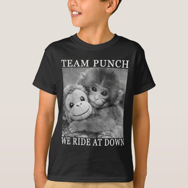 Team Punch Monkey Team Punch Monkey T-Shirt (Vorderseite)