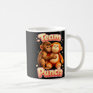 Team Punch süßes Babyäffchen namens Punch Frauen Kaffeetasse