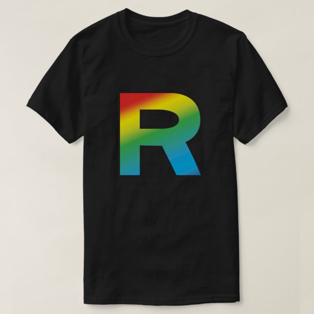 Team Rainbow Rocket .png T-Shirt (Design vorne)