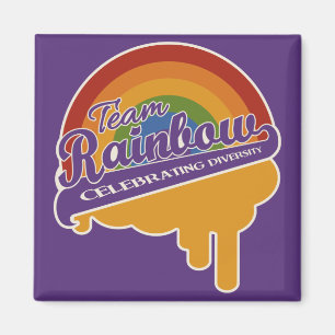Team Rainbow-Sondermagnet Magnet