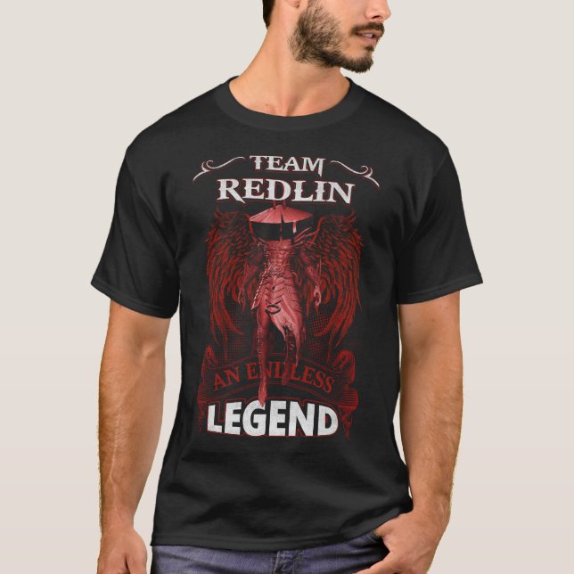 Team REDLIN - Ein endloses LEGEND T-Shirt (Vorderseite)