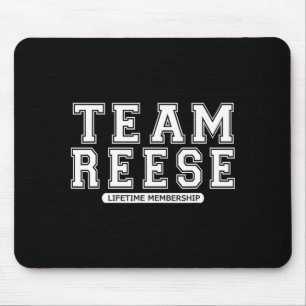 Team Reese Familiennachname Familienzusammenkunft Mousepad