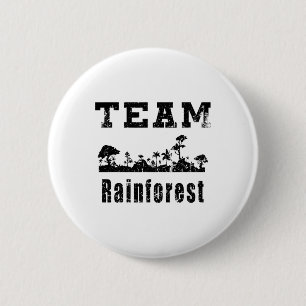 Team Regenwald Erdtag Vintage Button