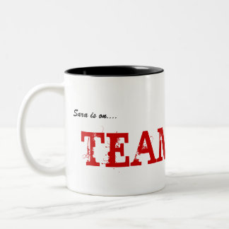 TEAM REID ZWEIFARBIGE TASSE