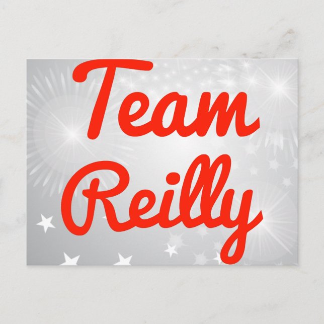 Team Reilly Postkarte (Vorderseite)