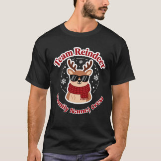Team Rentier – Maßgeschneiderte familienweite Weih T-Shirt